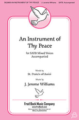 An Instrument of Thy Peace SATB choral sheet music cover